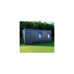 CONTENEDOR OFICINA 6×3 M CON ASEO Y COCINA / NUEVO
